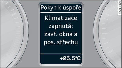 Sdružené přístroje: příklad pokynu k úsporám